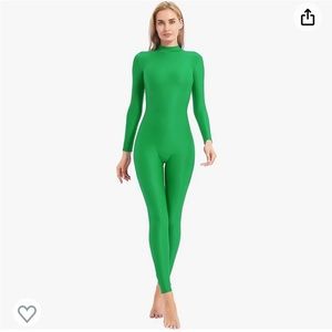 Speerise Turtleneck Long Sleeve Unitard BRAT SUMMER